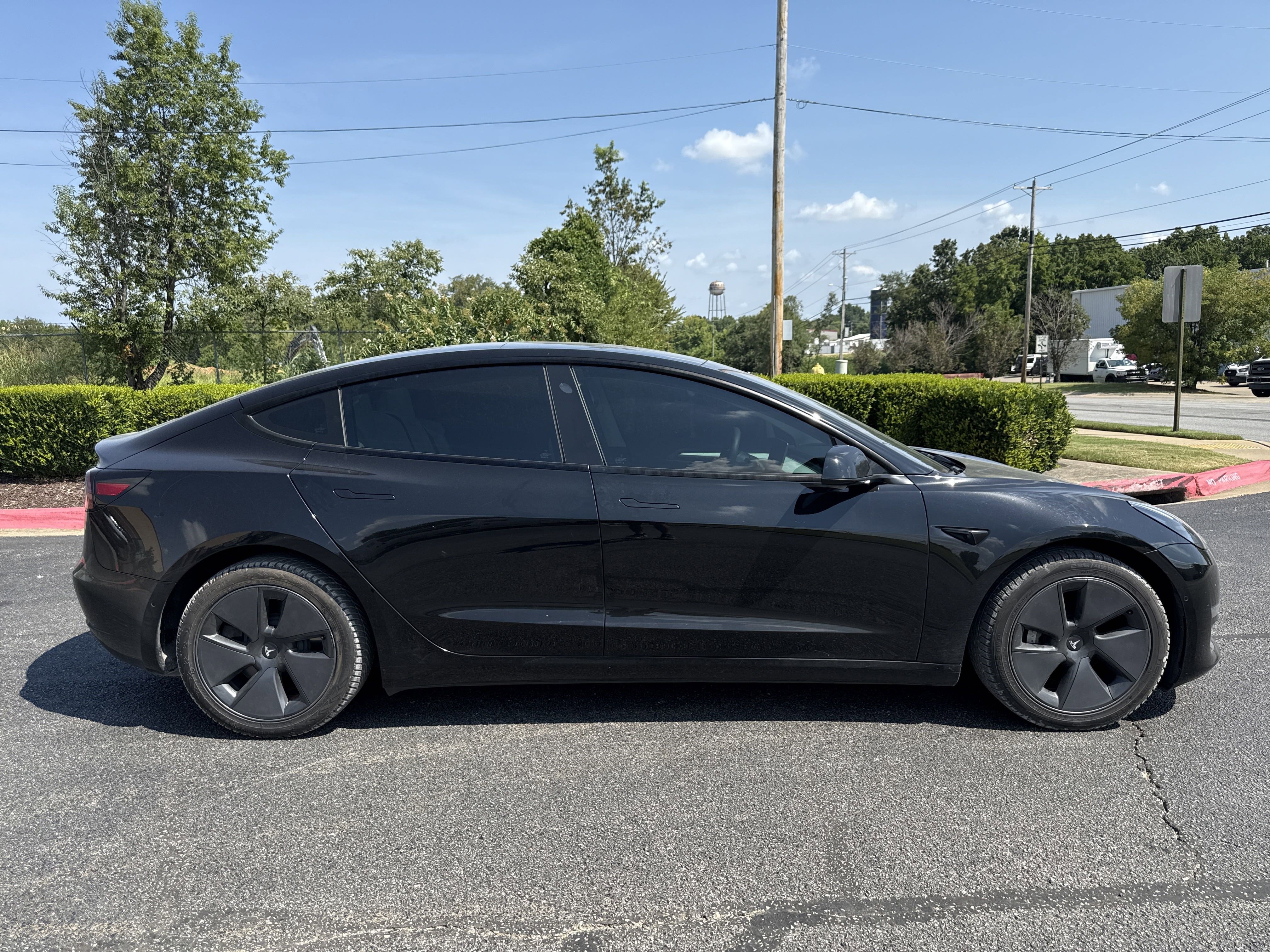 Used 2021 Tesla Model 3 Base with VIN 5YJ3E1EAXMF964117 for sale in Bentonville, AR