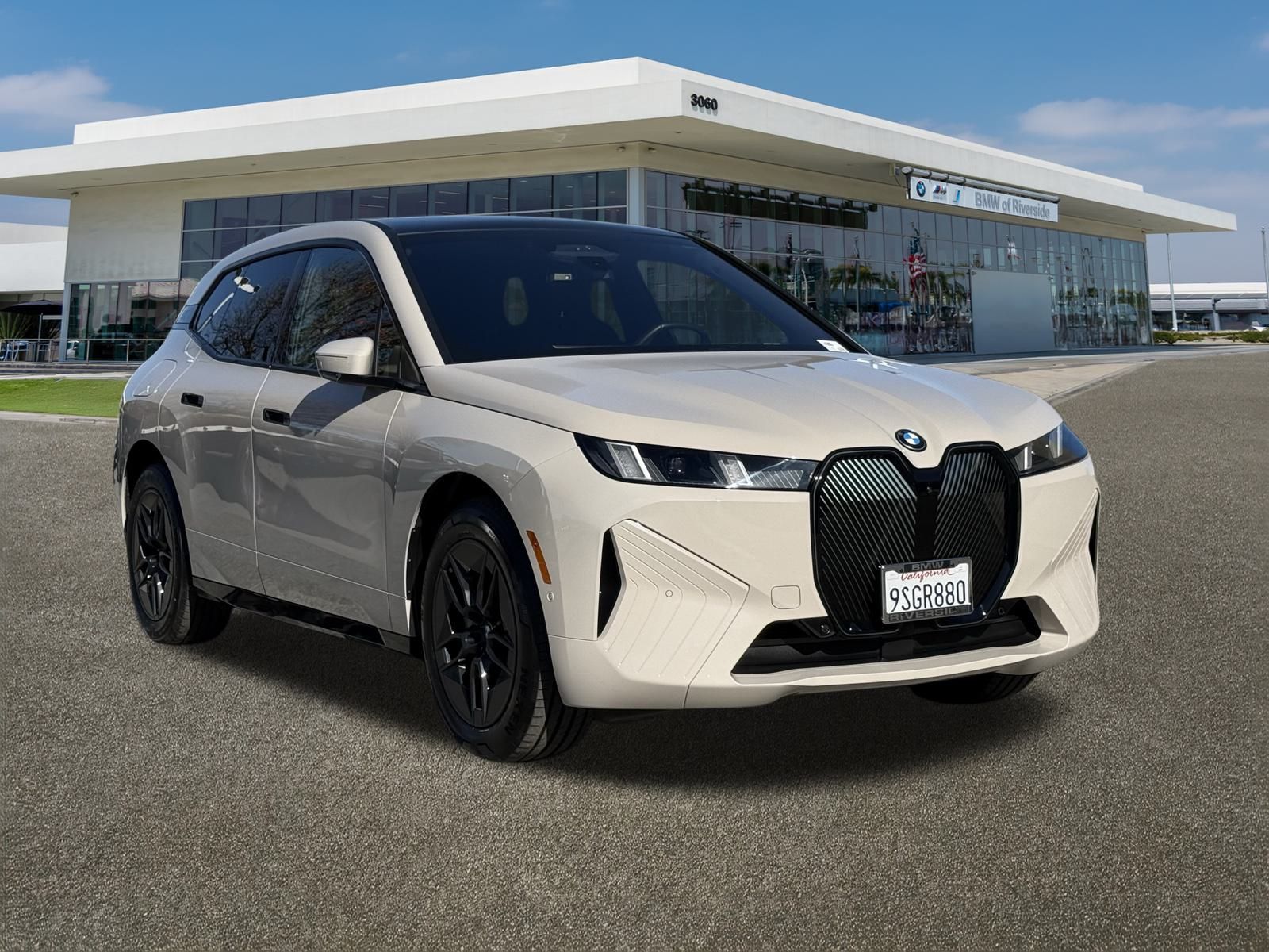 Used 2026 BMW iX 60 with VIN WB553CF01TCV19319 for sale in Riverside, CA