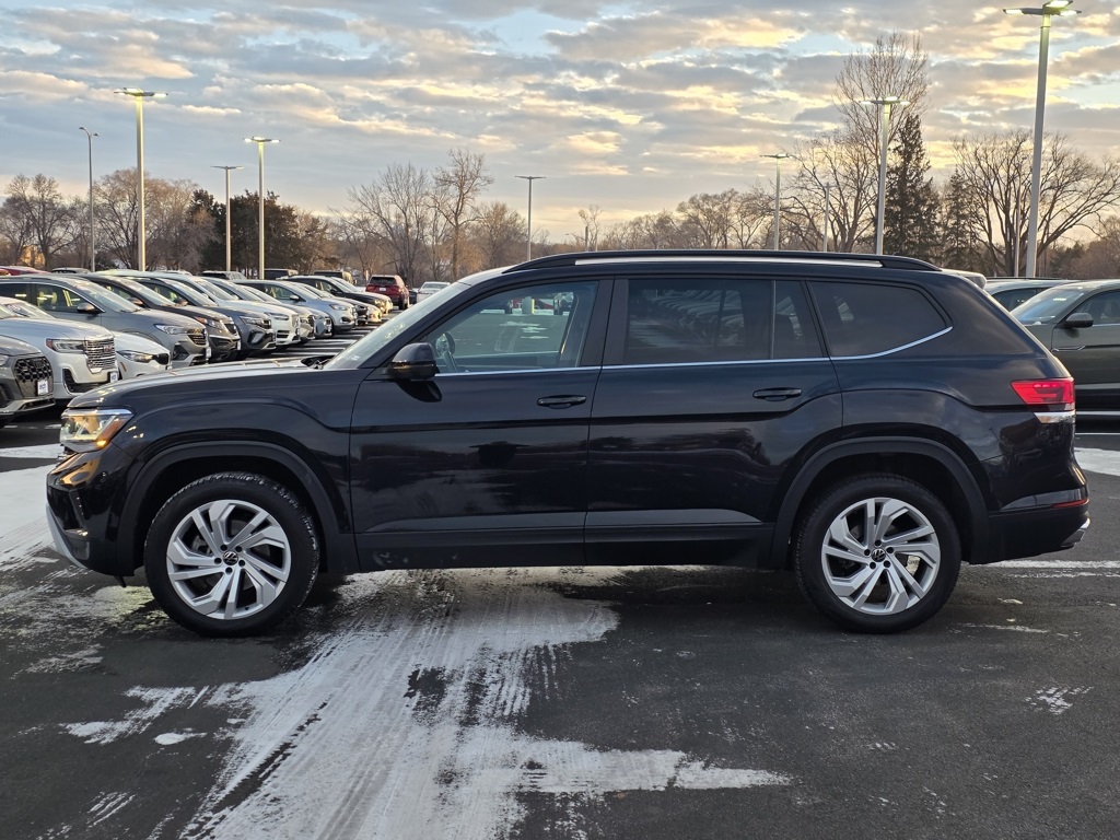 Certified 2023 Volkswagen Atlas SE w/Tech with VIN 1V2HR2CA8PC537473 for sale in St. Cloud, Minnesota