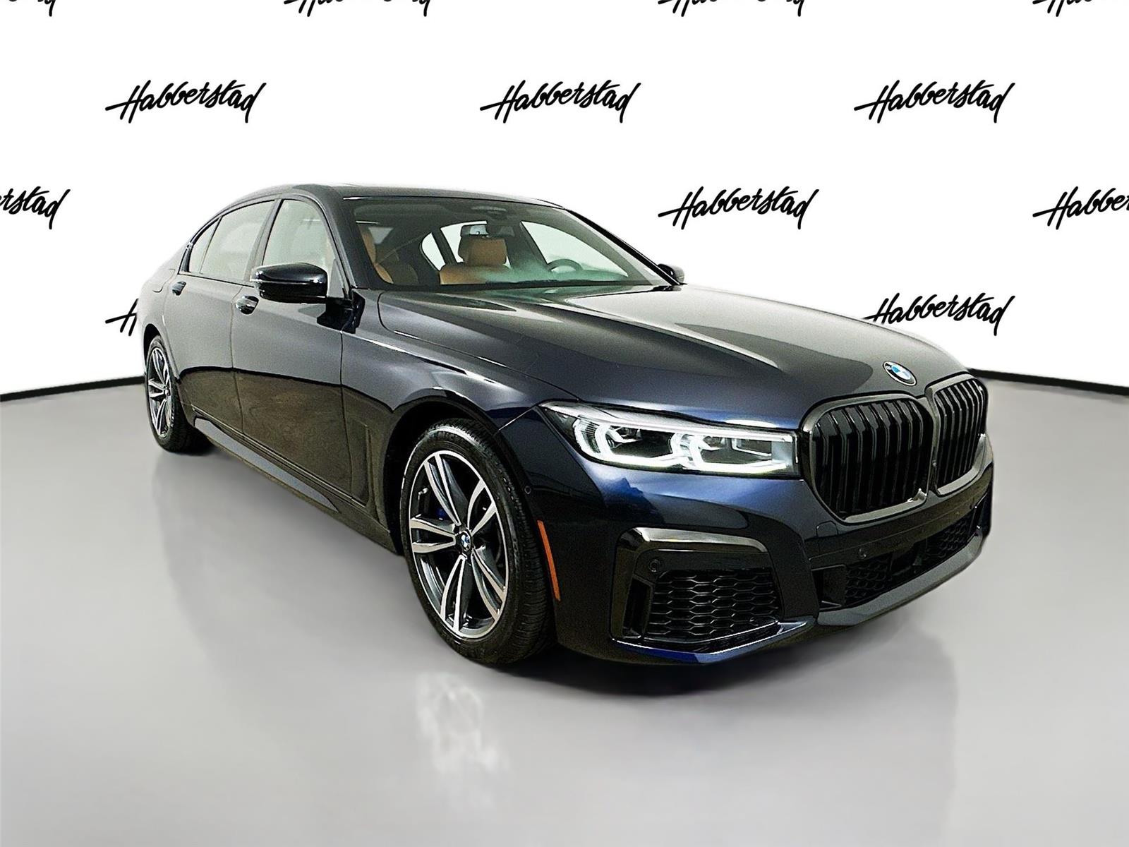 Certified Used 2022 Carbon Black Metallic BMW 740i xDrive image 3