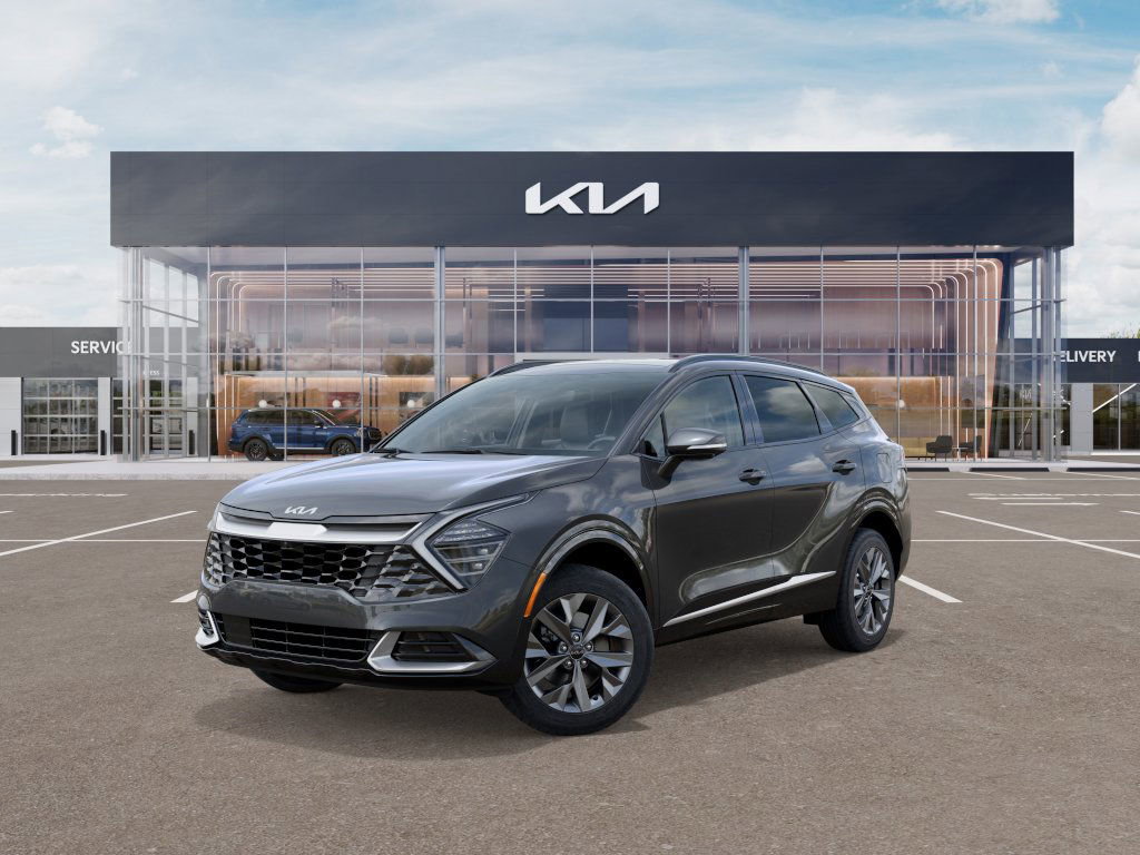 New 2025 Gravity Gray Kia SX-Prestige image 1