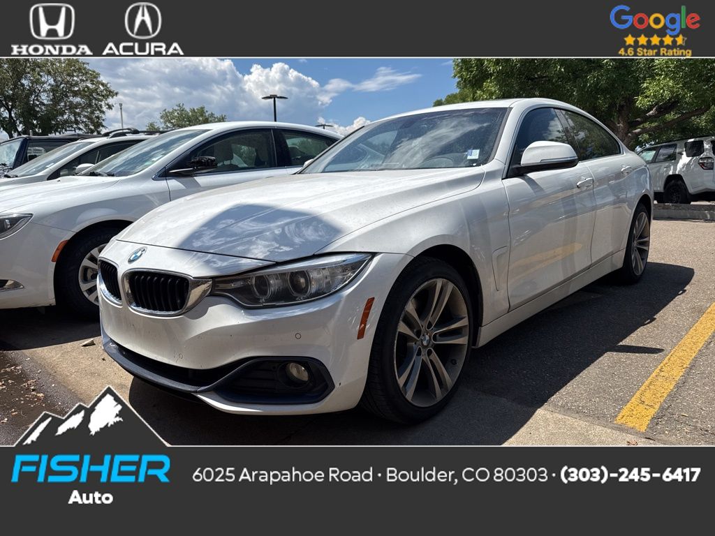Used 2017 Alpine White BMW 430i Gran Coupe image 1