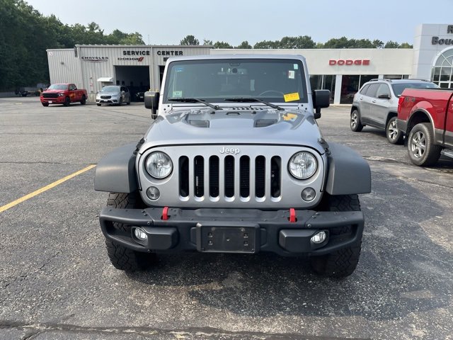 Certified 2016 Jeep Wrangler Unlimited Rubicon Hard Rock with VIN 1C4HJWFG3GL100495 for sale in Fitchburg, MA