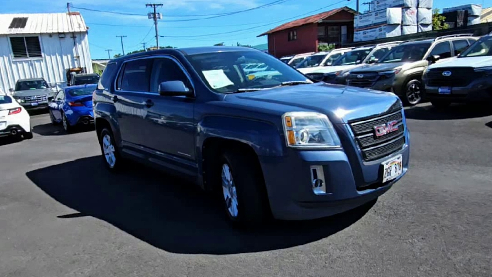 Used 2011 GMC Terrain SLE-1 with VIN 2CTALMEC0B6434519 for sale in Kailua-Kona, HI