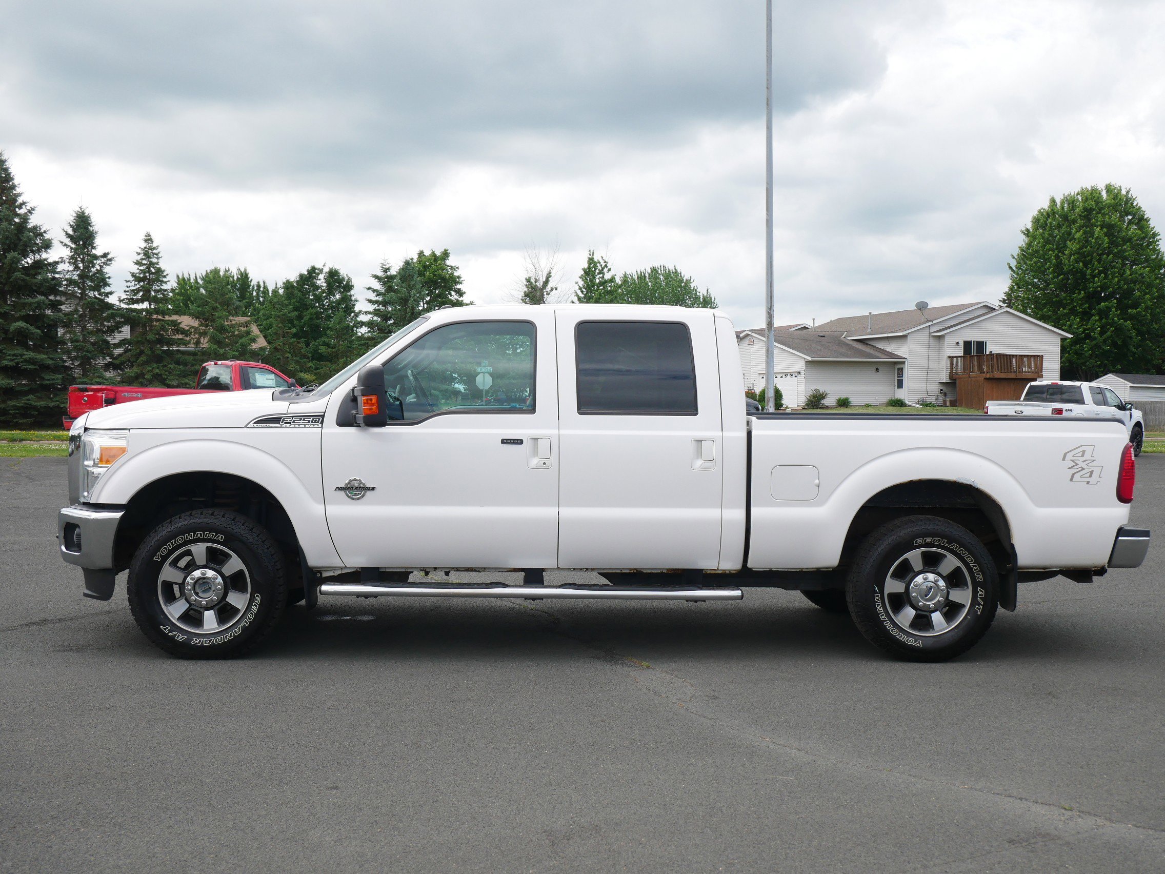 Used 2012 Ford F-250 Super Duty Lariat with VIN 1FT7W2BT1CEB30070 for sale in Hastings, Minnesota