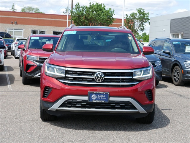 Certified 2022 Volkswagen Atlas SEL with VIN 1V2BR2CA4NC524108 for sale in Inver Grove Heights, Minnesota