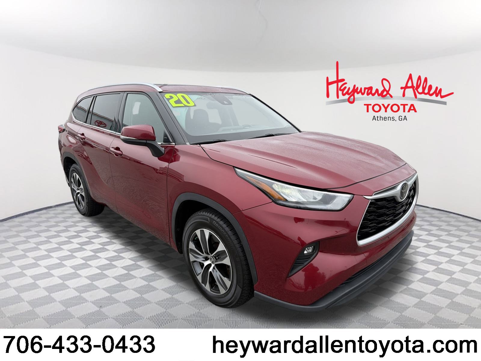 2020 Toyota Highlander XLE's photo