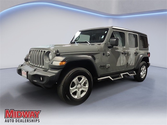 CERTIFIED PRE-OWNED 2021 JEEP WRANGLER UNLIMITED SPORT S 4WD