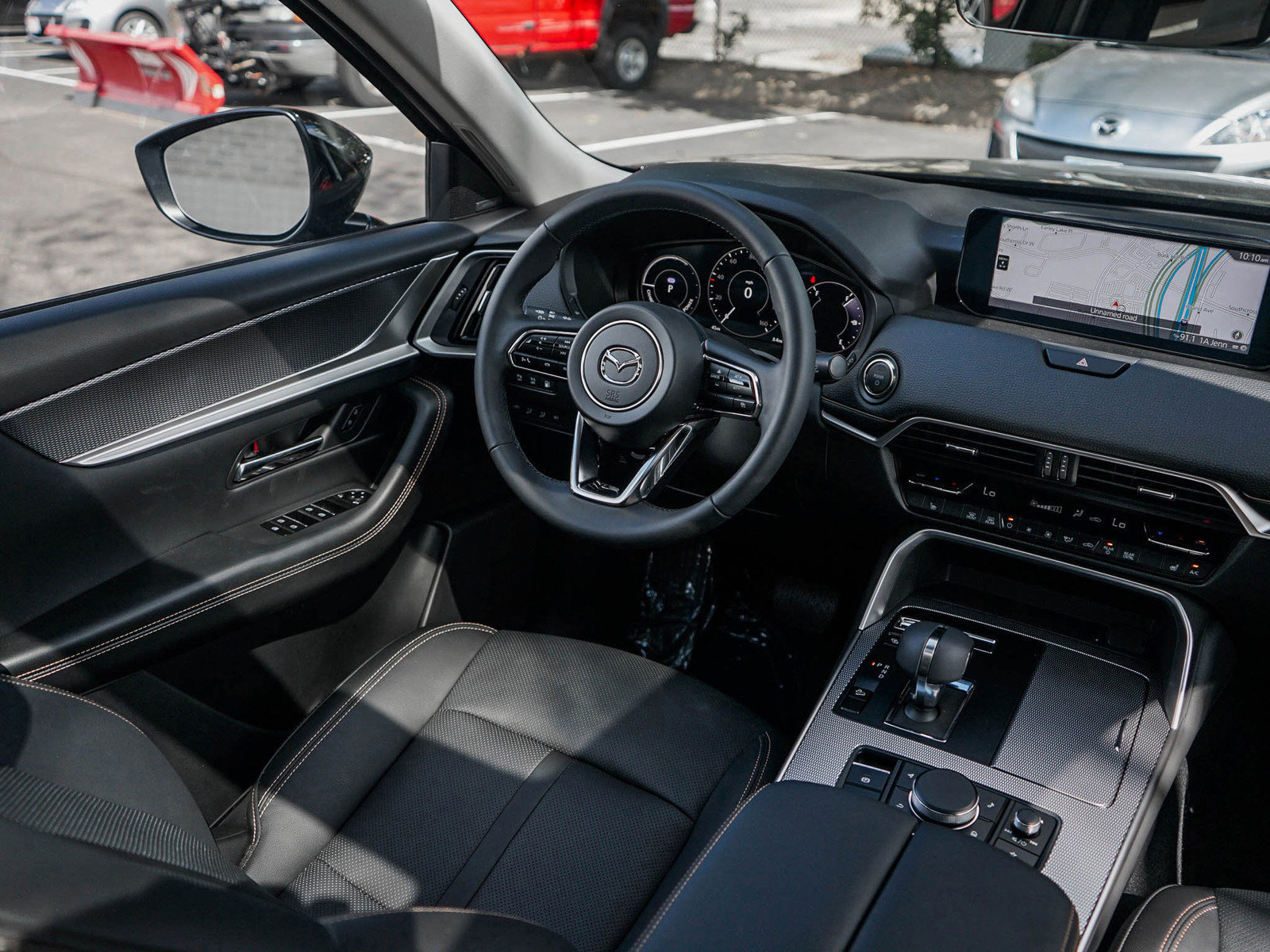 New 2024 Mazda CX90 PHEV PlugIn Hybrid Premium AWD SUV in White Bear