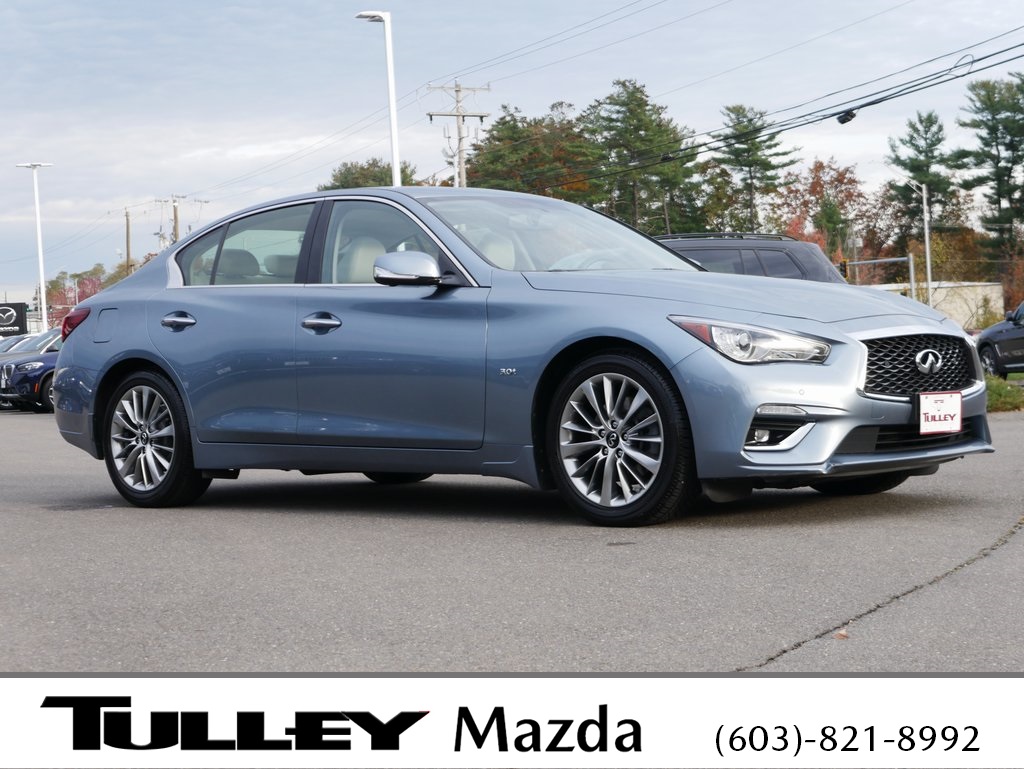 PreOwned 2020 INFINITI Q50 3.0t LUXE 4D Sedan in Nashua PA9340A
