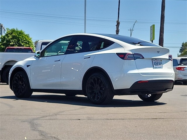 Used 2021 Tesla Model Y Long Range with VIN 5YJYGDEEXMF275778 for sale in Orange, CA