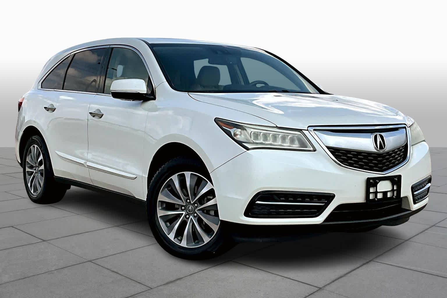 Used 2014 Acura MDX Technology Package with VIN 5FRYD3H46EB007087 for sale in Richmond, TX