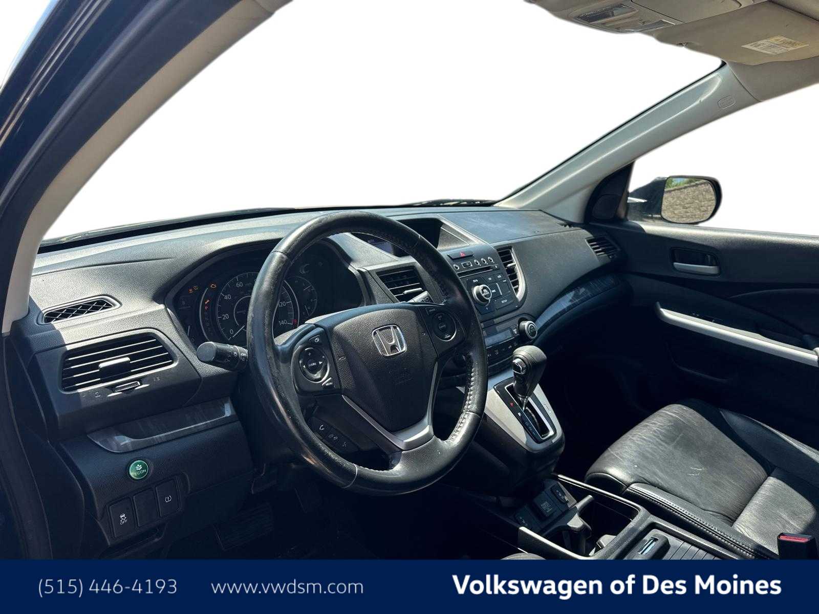 Used 2014 Honda CR-V EX-L with VIN 2HKRM4H70EH677029 for sale in Johnston, IA