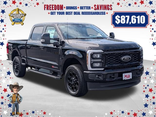 New 2025 Agate Black Metallic Ford Lariat image 1