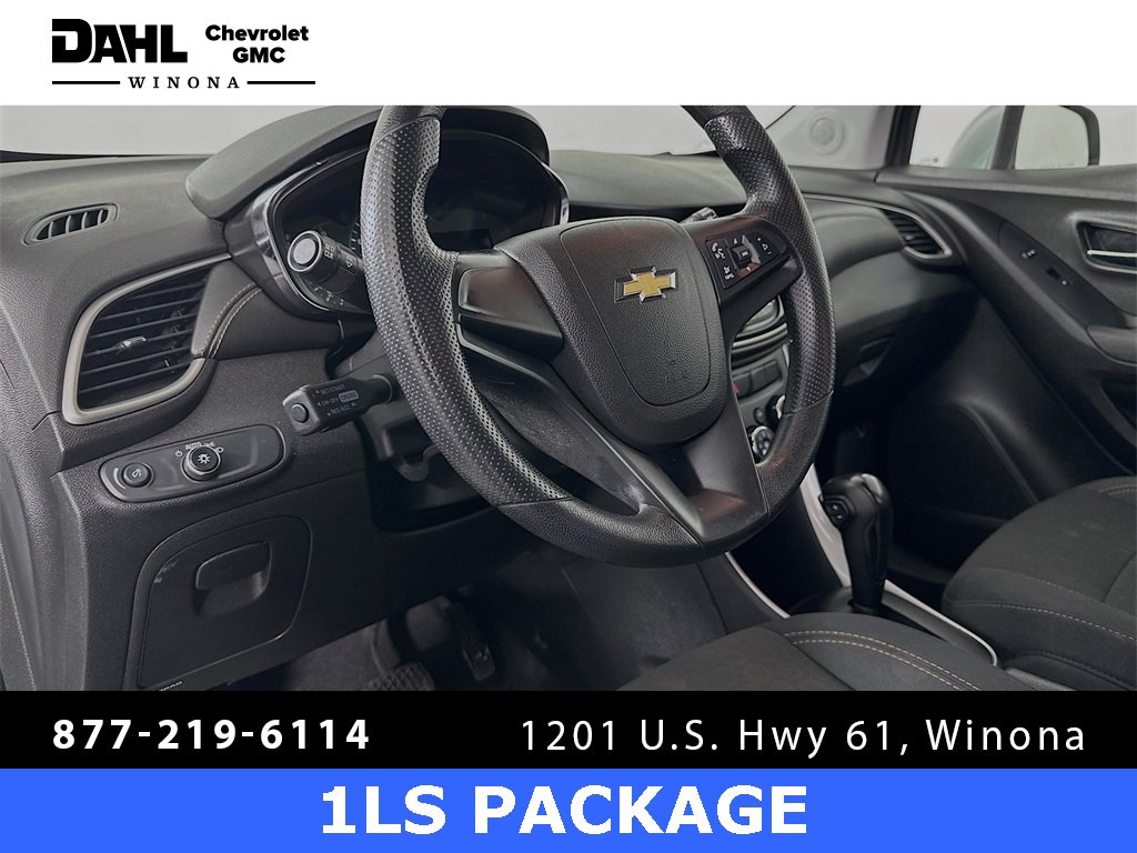 Used 2018 Chevrolet Trax LS with VIN 3GNCJKSB8JL416782 for sale in Winona, Minnesota