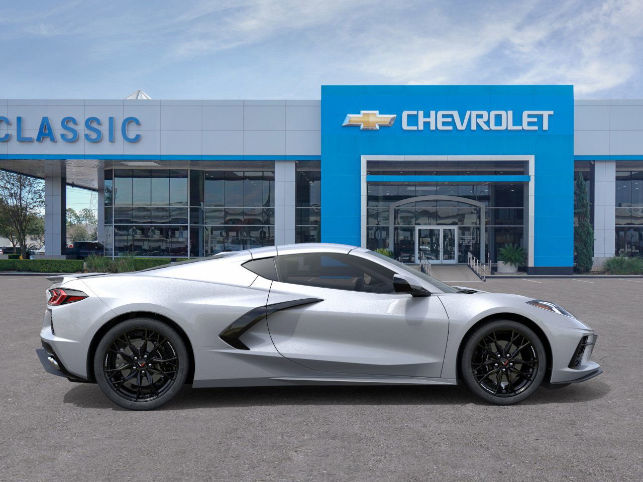 2026 Chevrolet Corvette Stingray 1LT Gray at Classic Elite Chevrolet Hwy 6