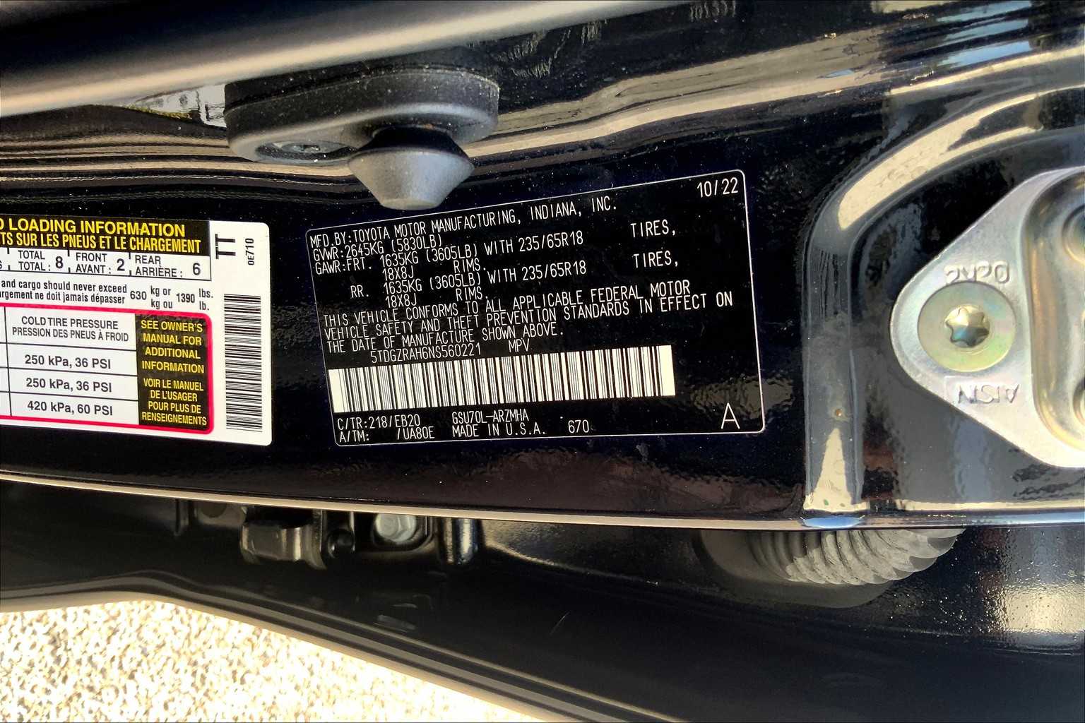 2022 Toyota Highlander XLE photo 31