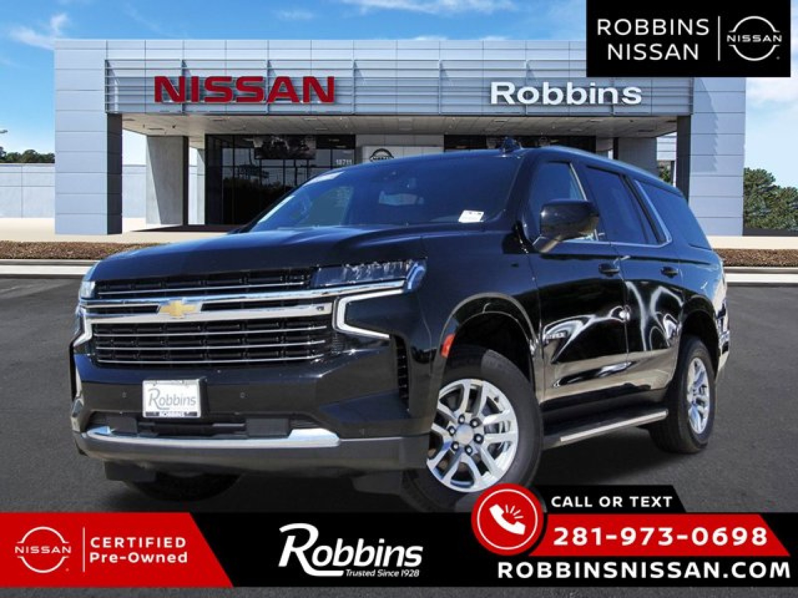 2024 Chevrolet Tahoe LT Black at Robbins Nissan