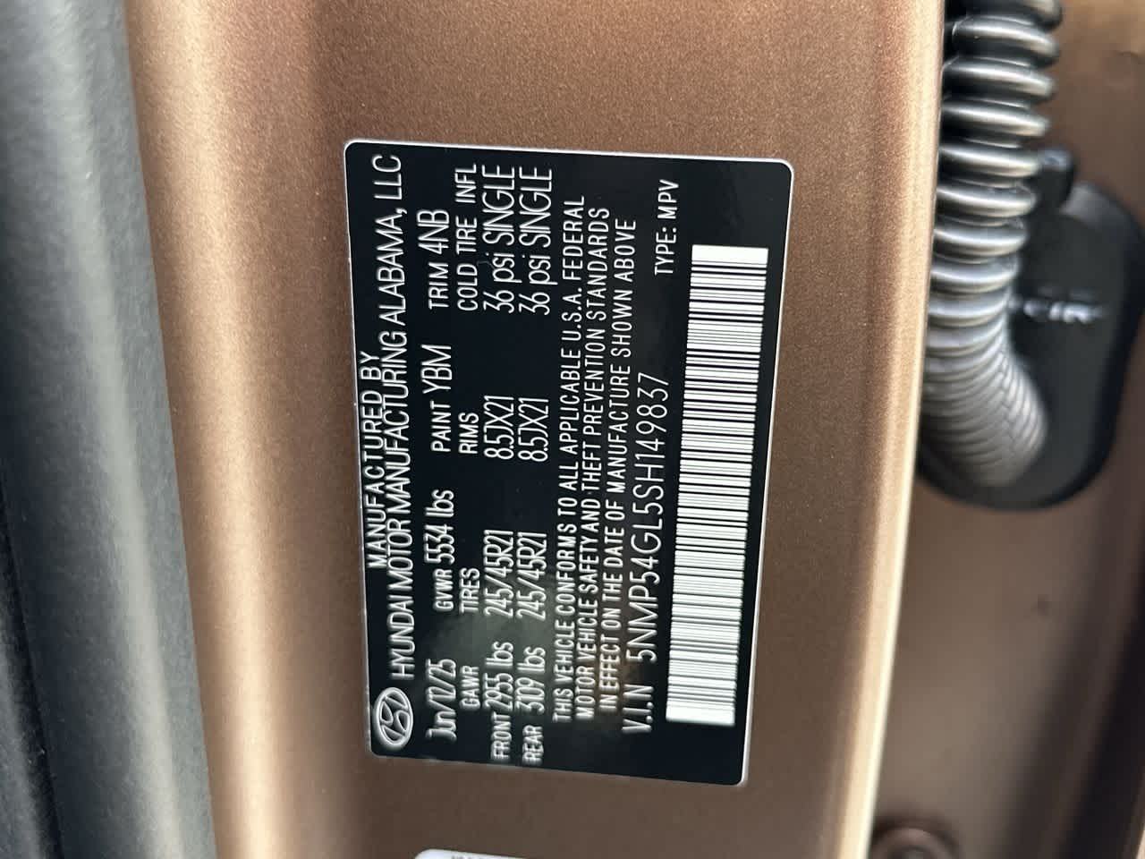 2025 Hyundai Santa Fe Calligraphy photo 25
