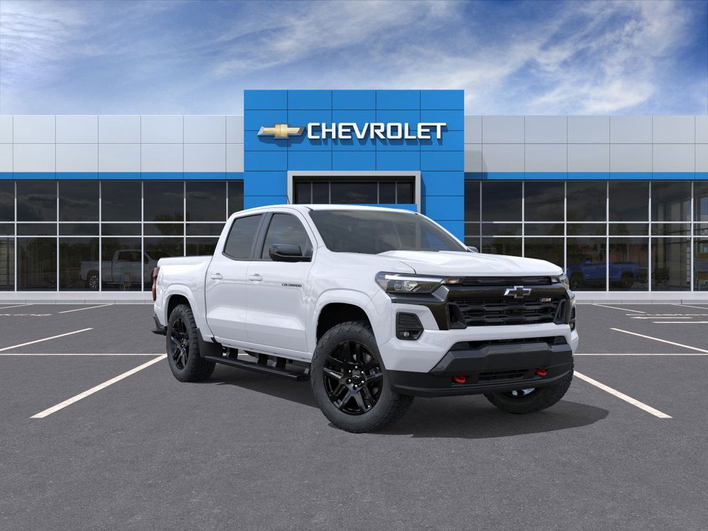 New 2025 Summit White Chevrolet Z71 image 1