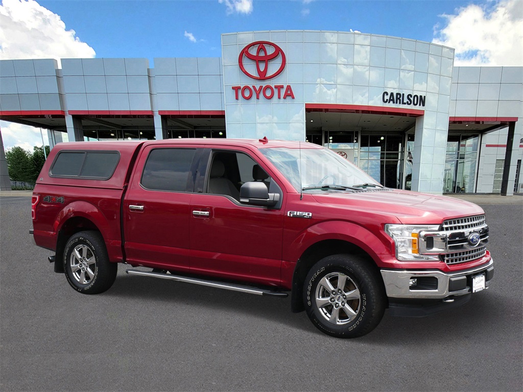 Used 2018 Ford F-150 XLT with VIN 1FTEW1EP4JKE23606 for sale in Minneapolis, Minnesota