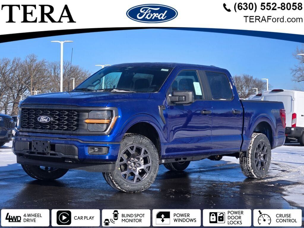 New 2026 Argon Blue Metallic Ford F-150 STX® SuperCrew® For Sale