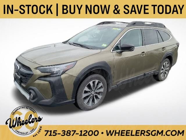 Certified Used 2023 Green Subaru Limited image 1