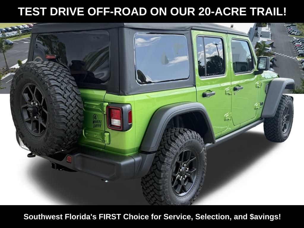 2025 Jeep Wrangler Willys photo 4