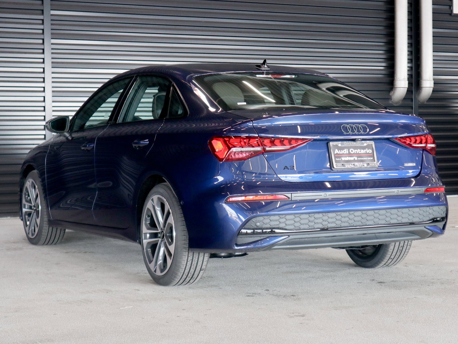New 2025 Navarra Blue Metallic Audi 40 Premium Plus image 2