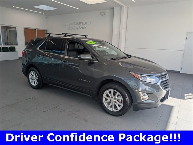 Used 2018 Chevrolet Equinox LT with VIN 2GNAXSEV4J6237817 for sale in Delray Beach, FL