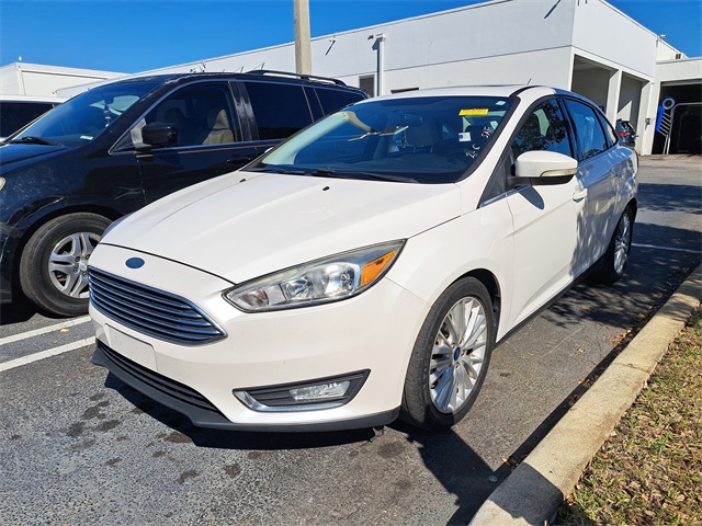 Used 2018 Ford Focus Titanium with VIN 1FADP3J24JL293874 for sale in Greenacres, FL