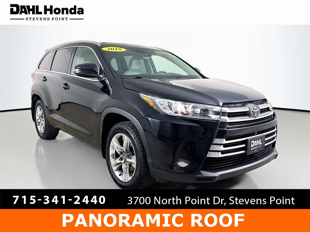 2018 Toyota Highlander Limited Platinum