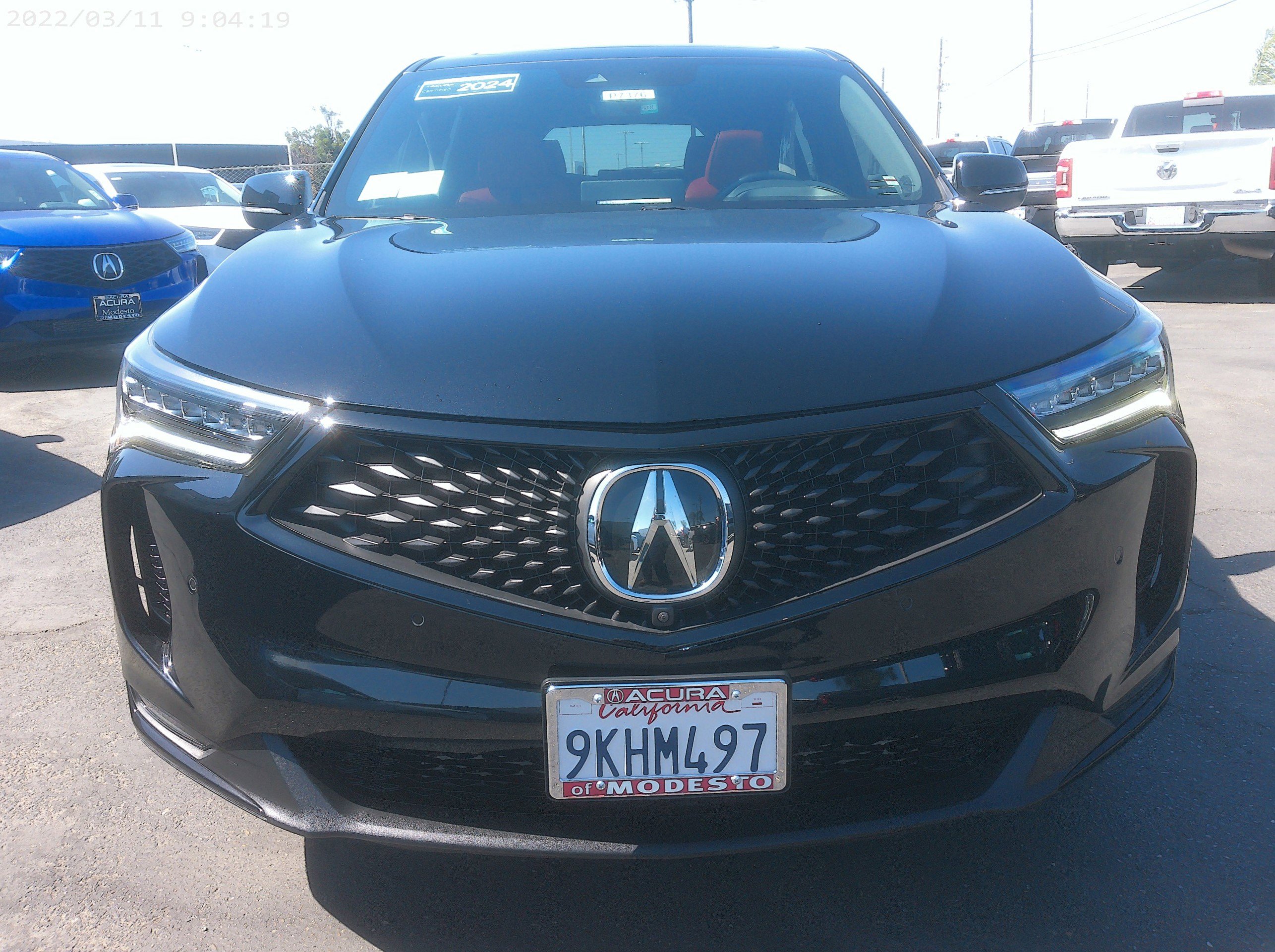 Used 2024 Acura RDX A-Spec w/ Advance Package with VIN 5J8TC2H86RL012760 for sale in Modesto, CA