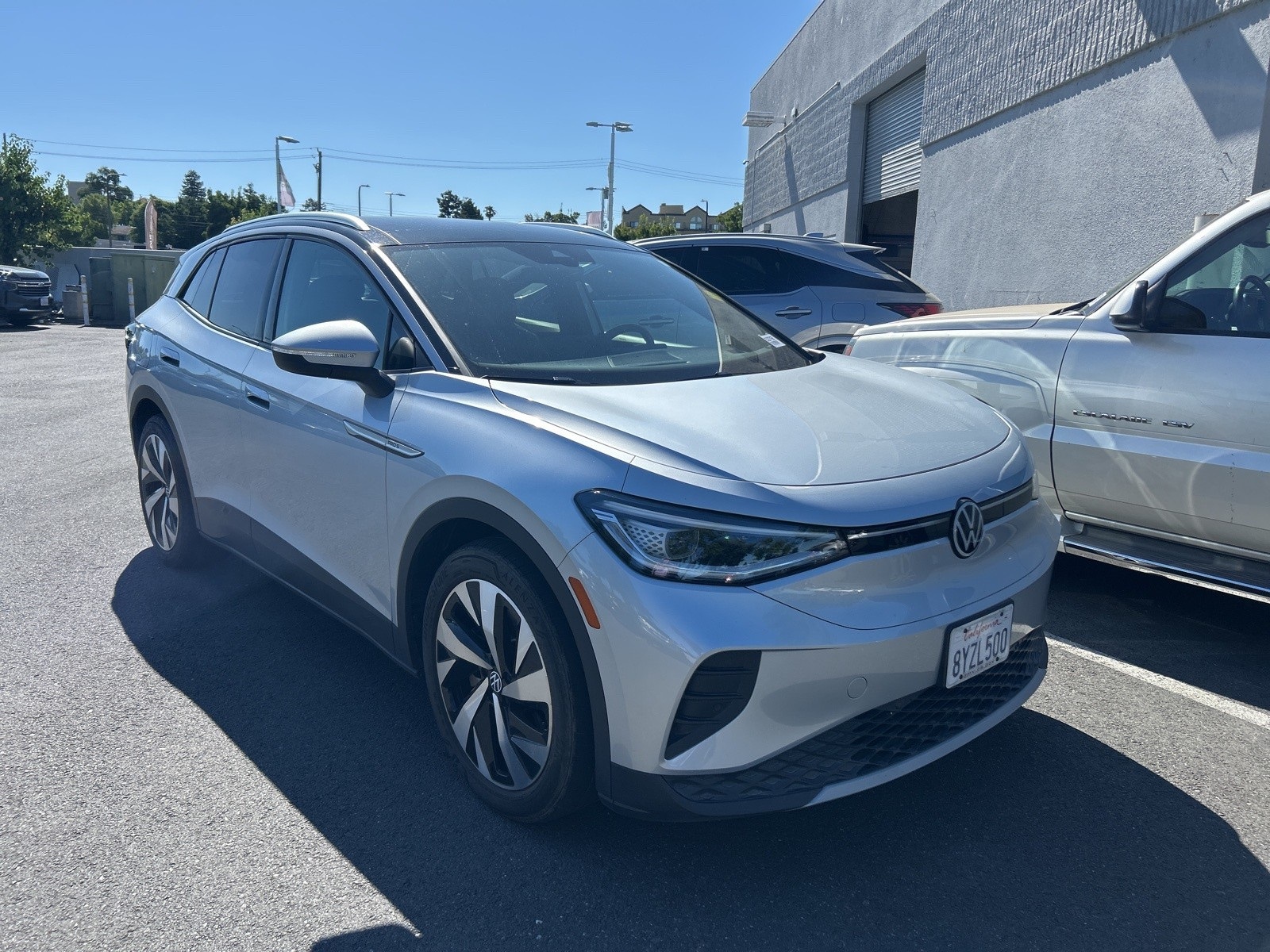 Used 2021 Volkswagen ID.4 PRO S with VIN WVGKMPE28MP057653 for sale in Concord, CA