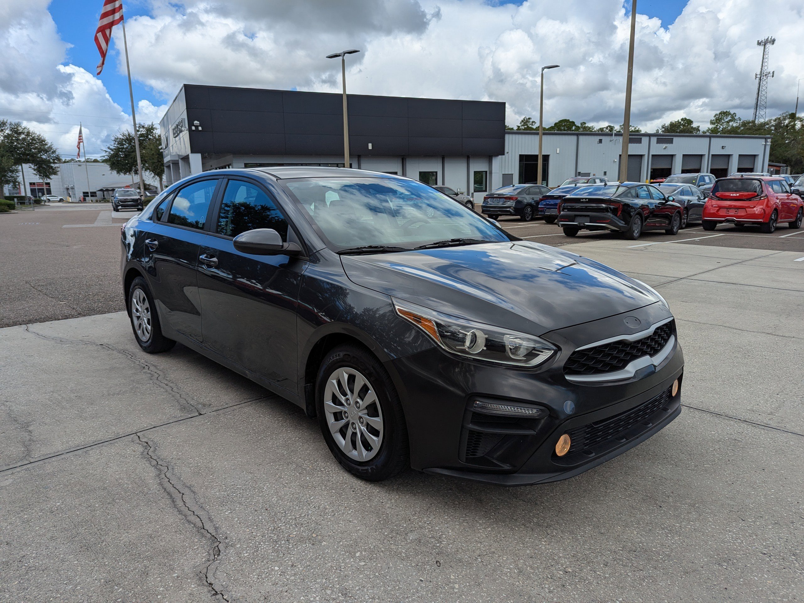 Certified 2021 Kia Forte FE with VIN 3KPF24AD3ME353844 for sale in Zephyrhills, FL