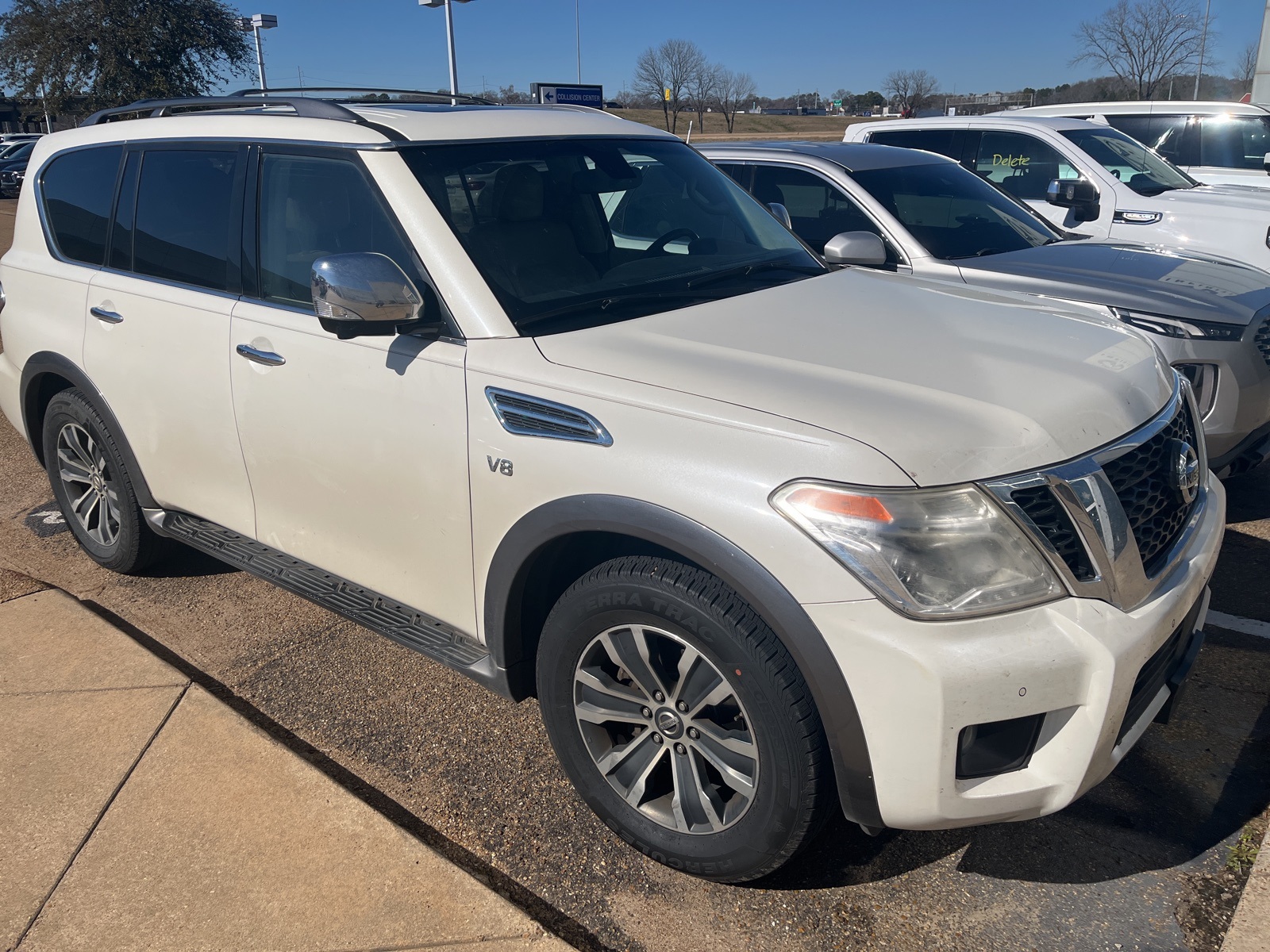 Used 2017 Nissan Armada SL with VIN JN8AY2ND8H9007178 for sale in Jackson, MS