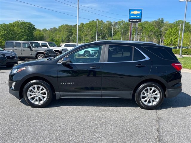 Certified 2021 Chevrolet Equinox LT with VIN 3GNAXUEVXML342762 for sale in Arden, NC
