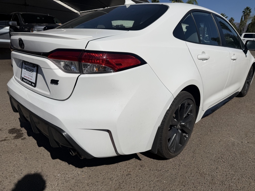 Used 2024 White Toyota SE image 7