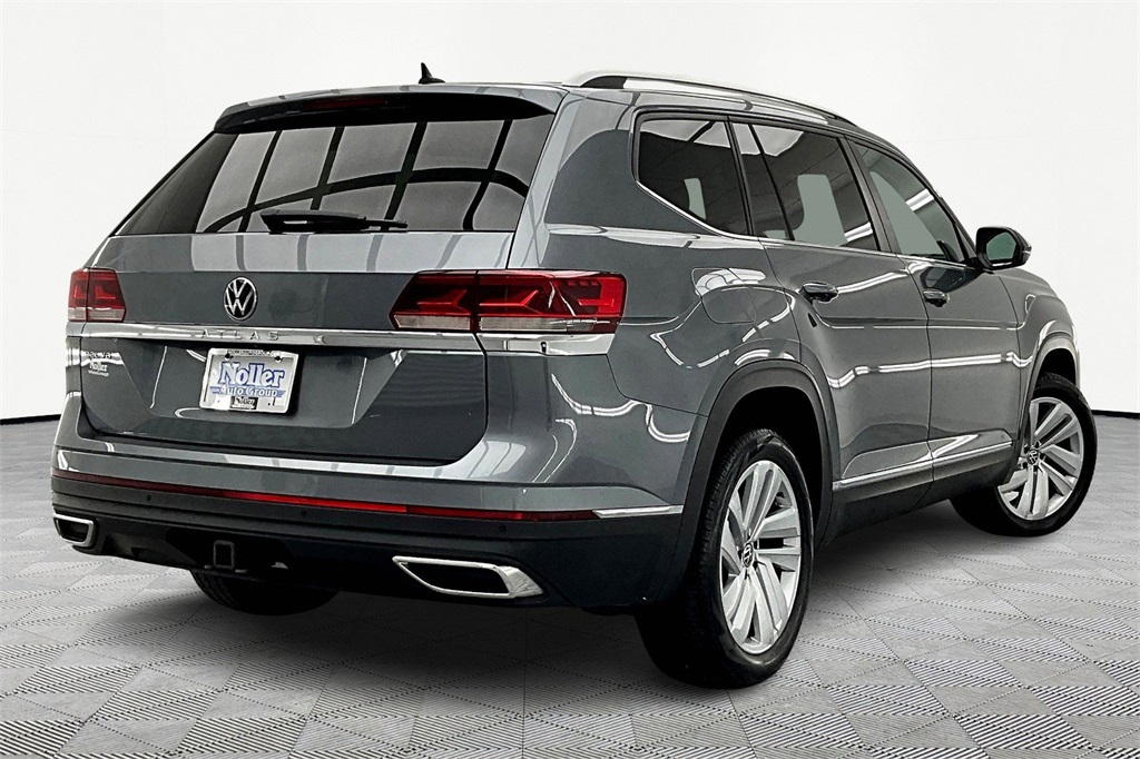 Used 2021 Volkswagen Atlas SEL with VIN 1V2ER2CA7MC501031 for sale in Kansas City