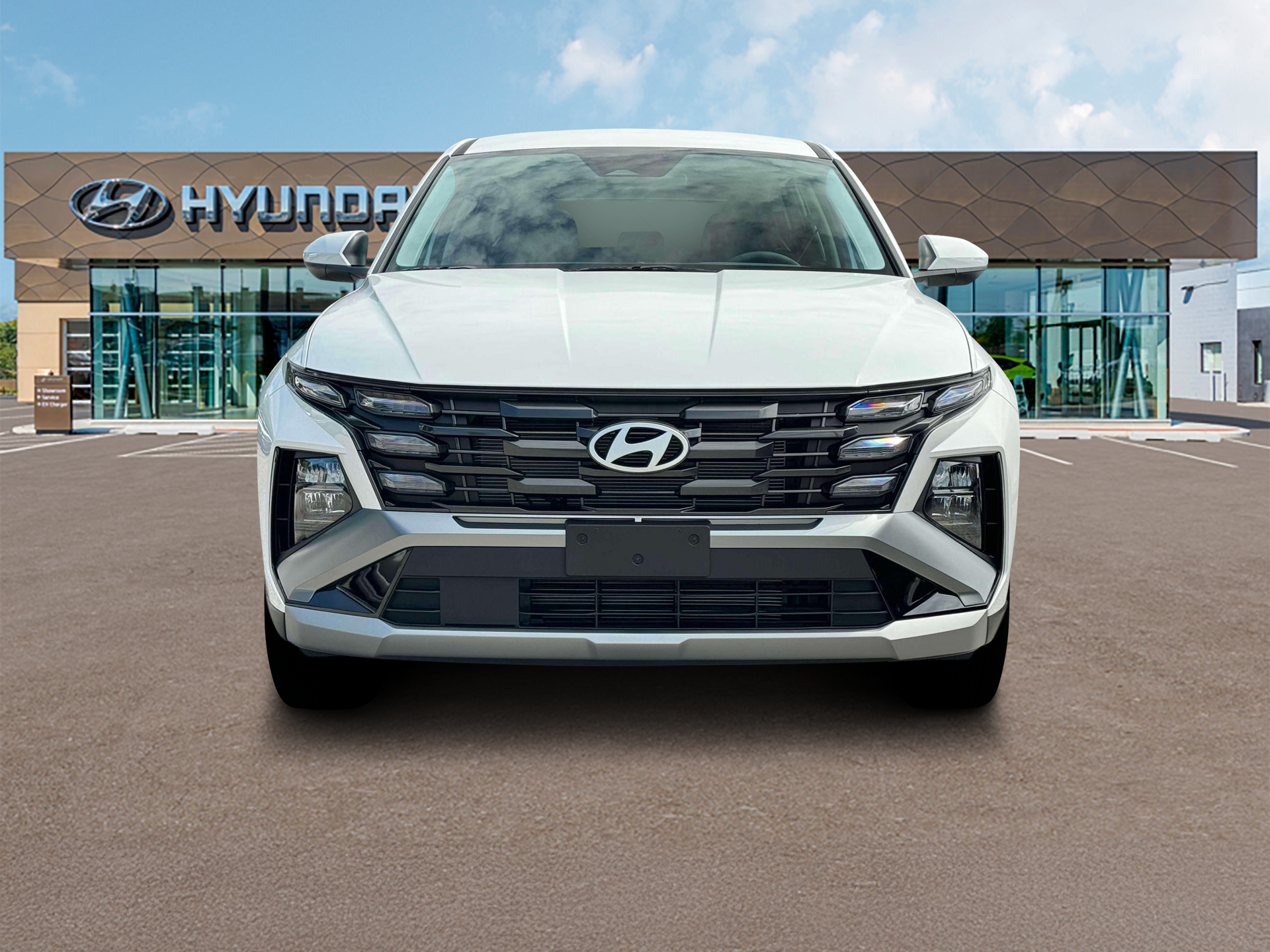 New 2025 White Hyundai SE FWD image 12