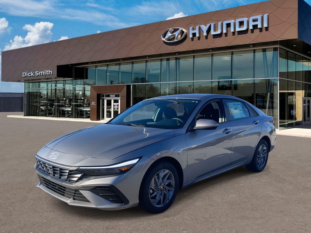 2026 Hyundai Elantra Hybrid Blue photo 3