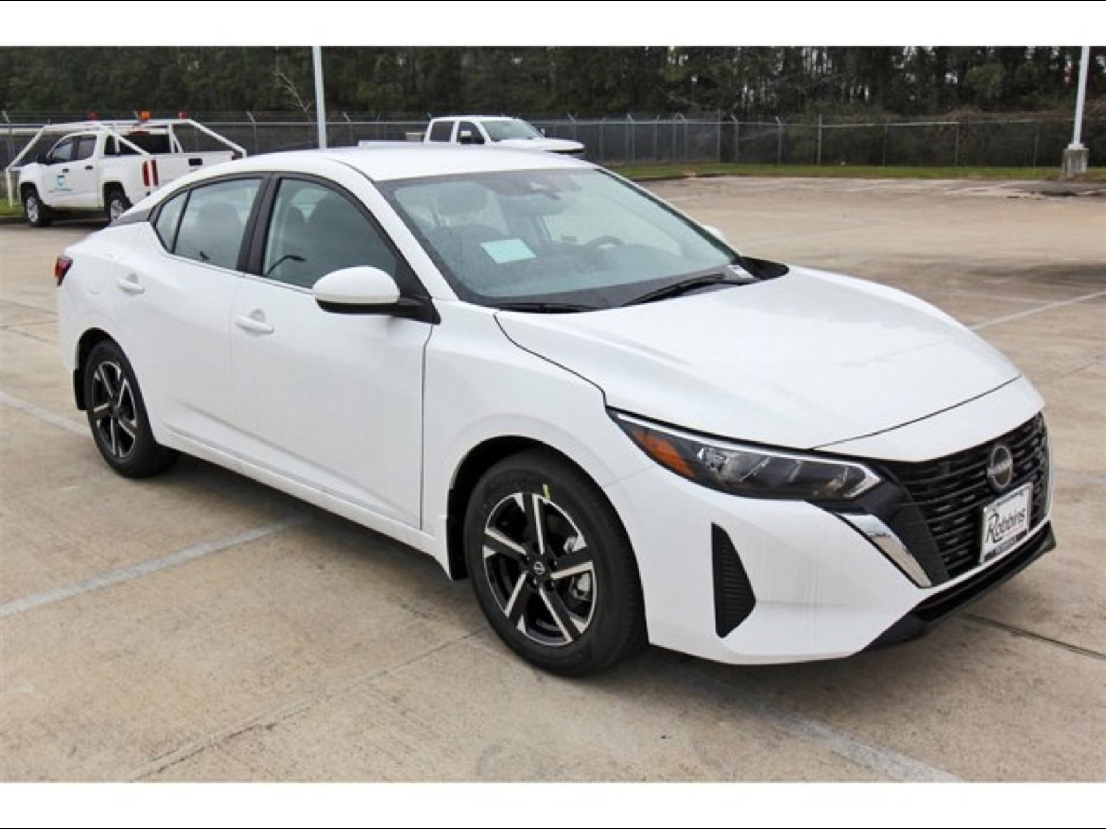 2025 Nissan Sentra SV White at Robbins Nissan
