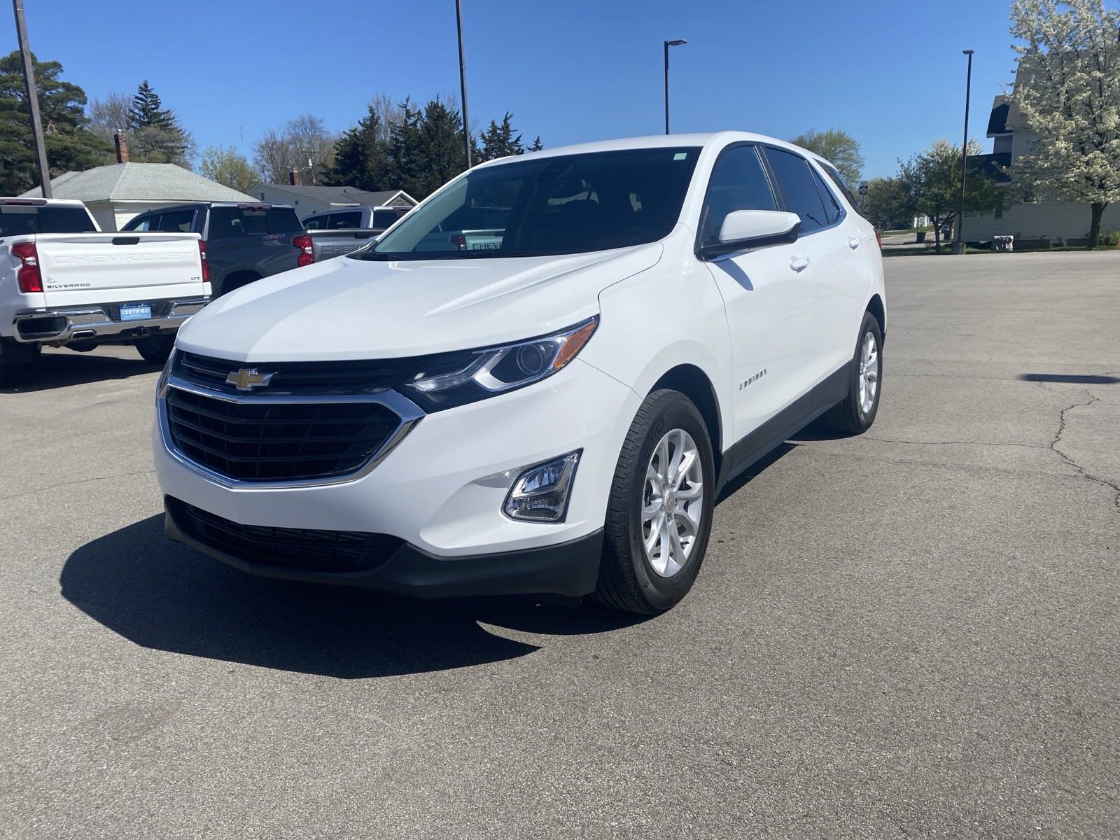 PreOwned 2021 Chevrolet Equinox LT SUV in Caro 4305A Pat Curtis