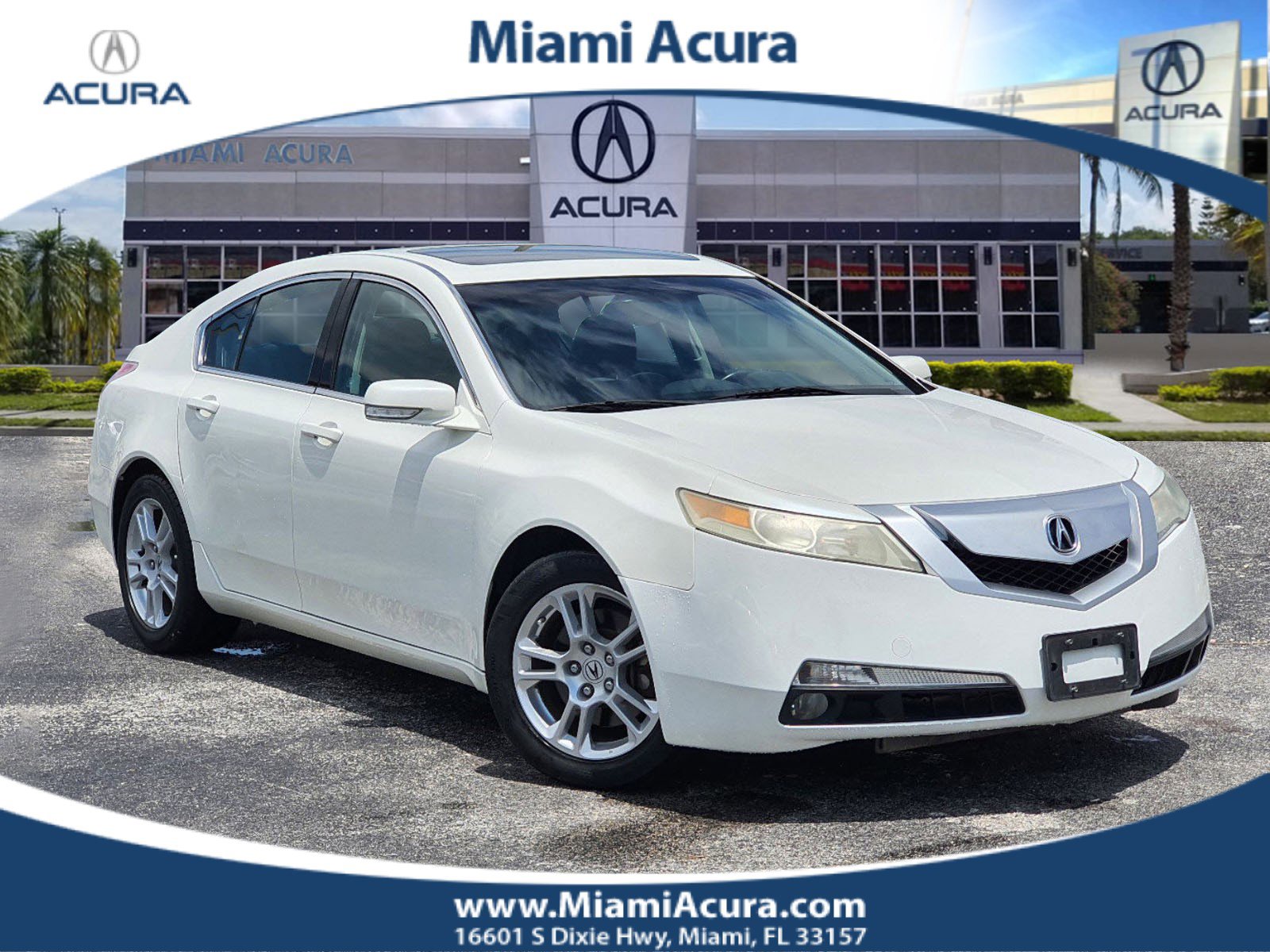 PreOwned 2011 Acura TL 3.5 4dr Car in Miami BA003553T Jack Hanania