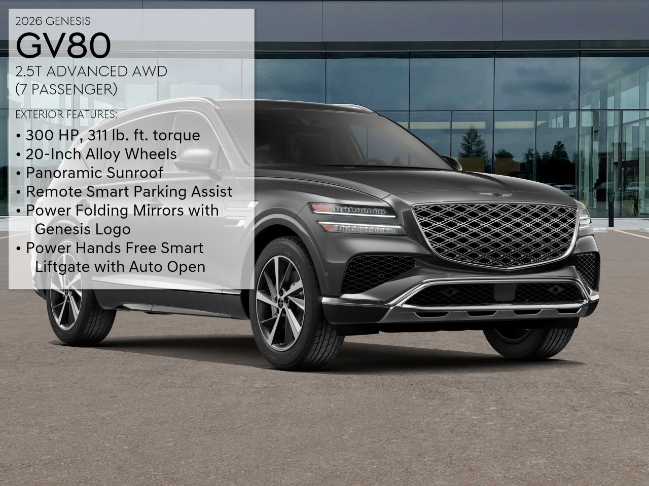 2026 Genesis GV80 2.5T Advanced photo 16