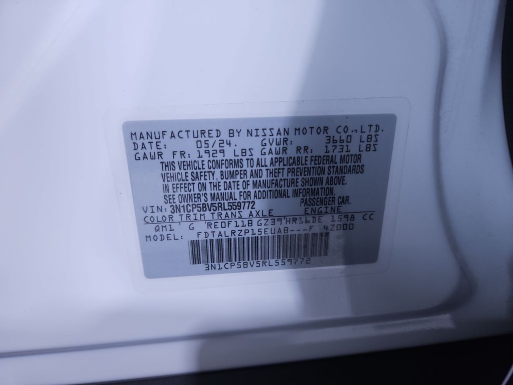 2024 Nissan Kicks S photo 24