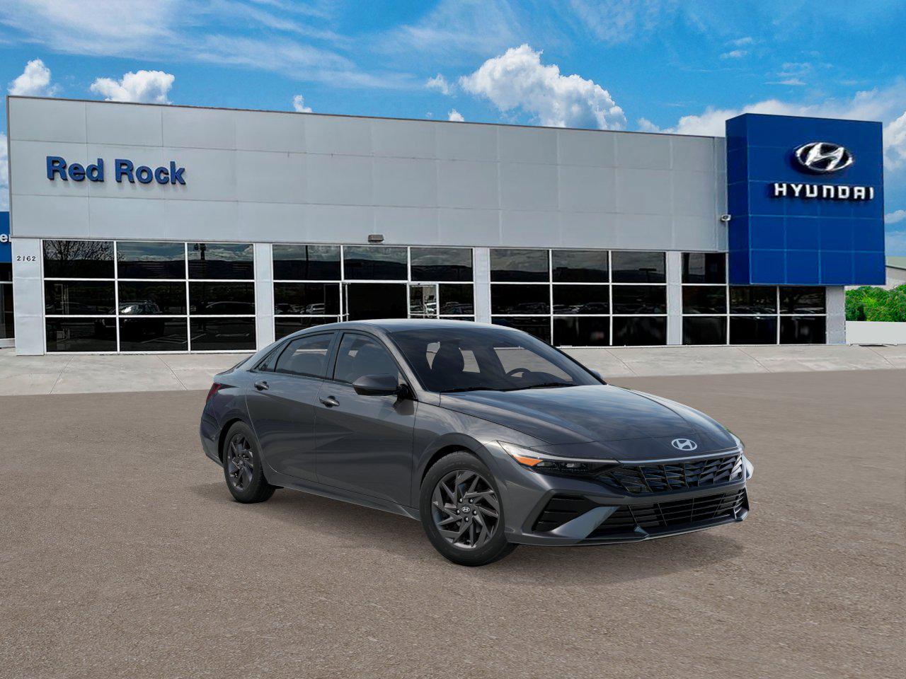 2026 Hyundai Elantra Hybrid Blue photo 2