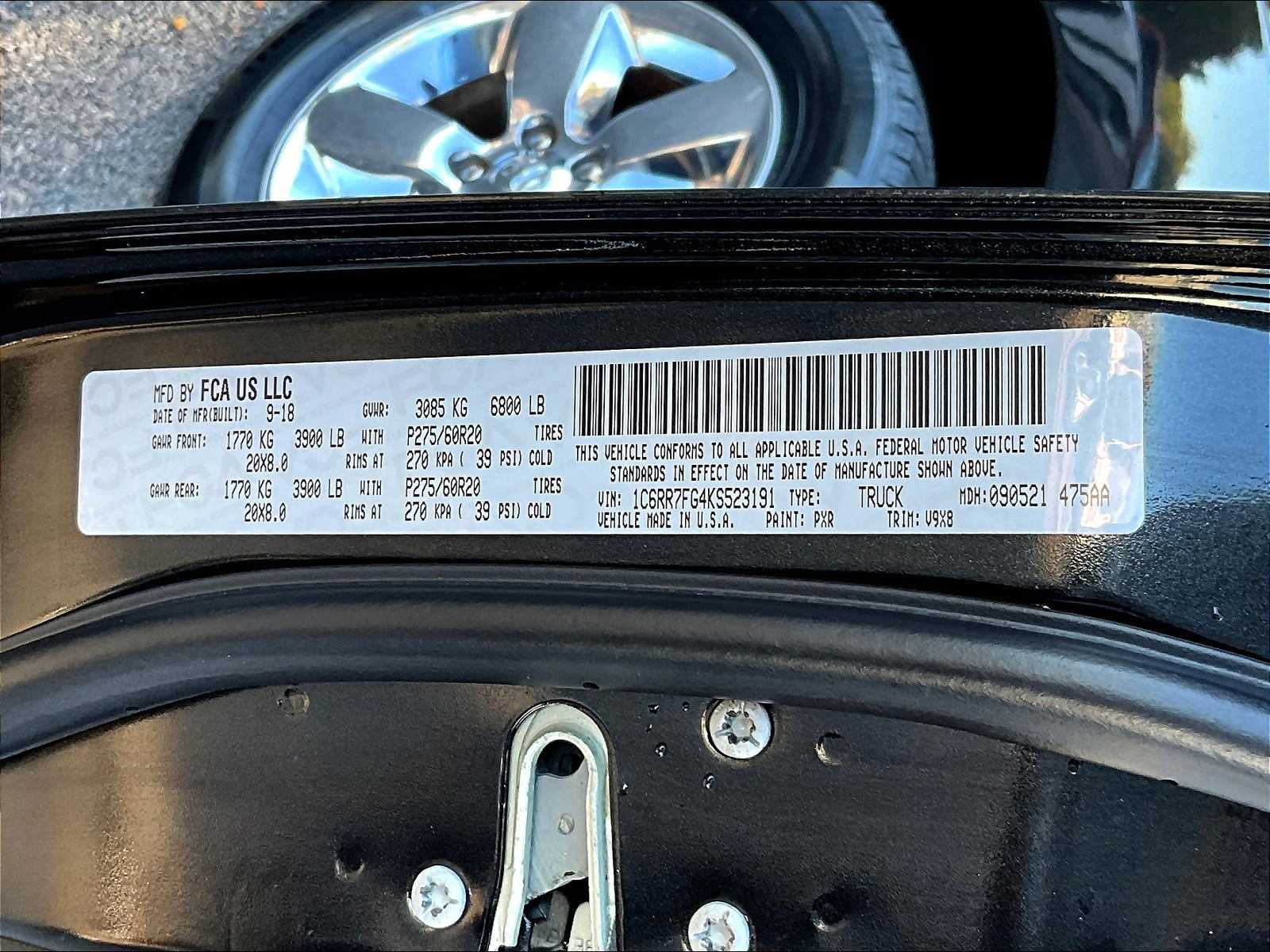 2019 Ram 1500 Tradesman ST photo 33