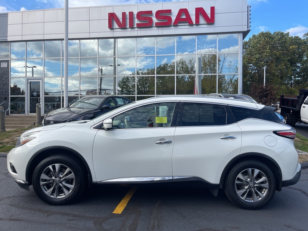 Used 2018 Nissan Murano SL with VIN 5N1AZ2MH1JN161642 for sale in Milford, MA