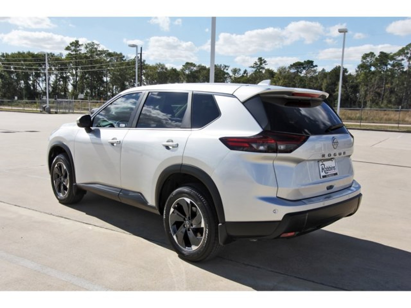 2025 Nissan Rogue SV Silver at Robbins Nissan